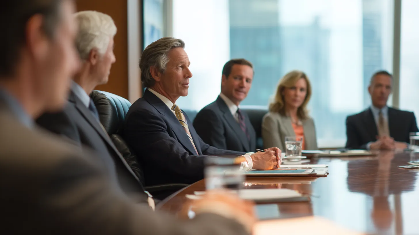 Business succession planning meeting — Delaware