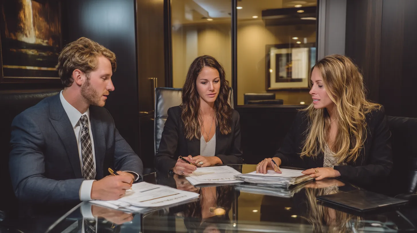 Team of estate attorneys collaborating in South Carolina