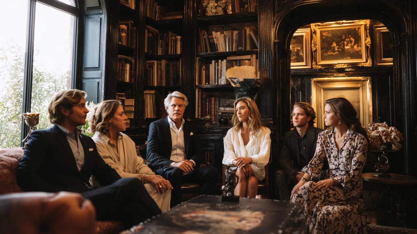 Family gathered for estate discussion — Nevada