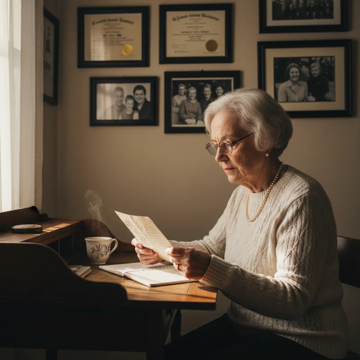 Senior reviewing long-term care cost options in Florida