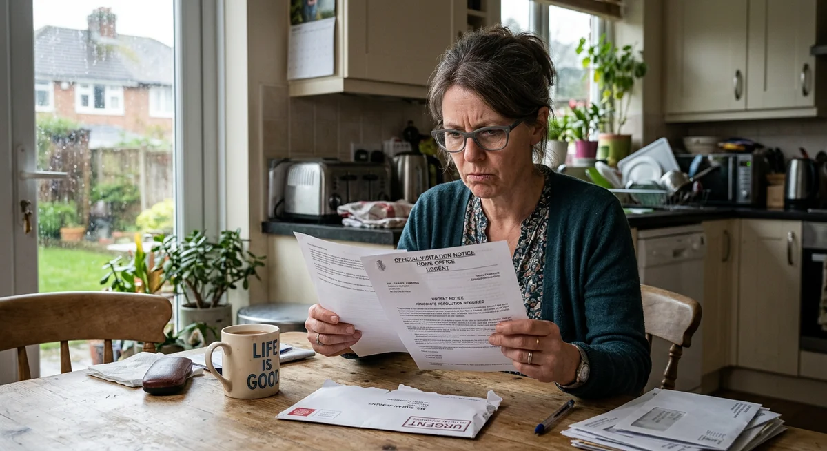 Worker reading workers compensation determination letter — Pennsylvania