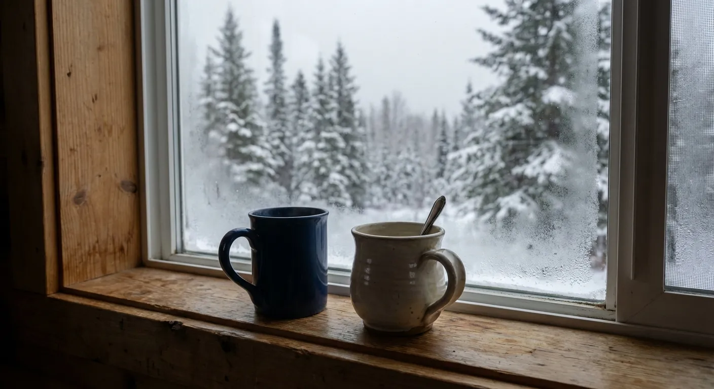 Quiet moment of contemplation and reflection in Sitka City and Borough, Alaska