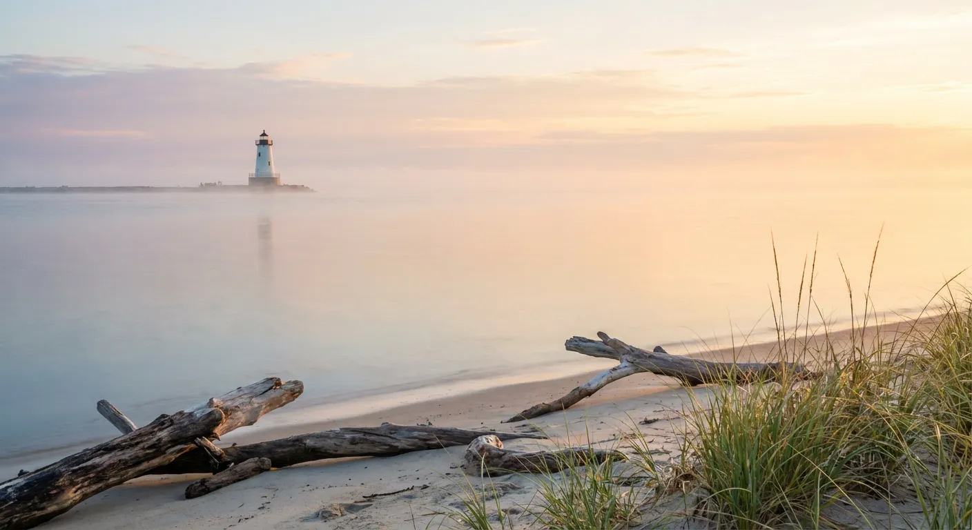 Peaceful scene representing closure and resolution in Sussex County, Delaware
