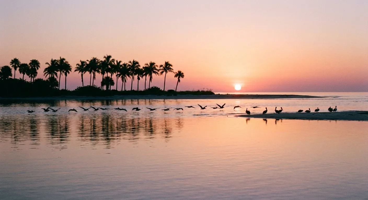 Peaceful scene representing care and protection in Martin County, Florida