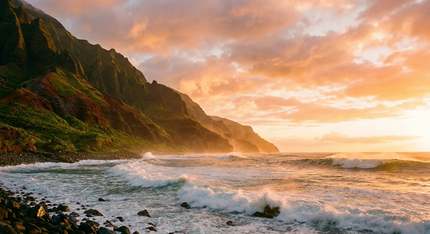 Peaceful scene representing closure and resolution in Hawaii County, Hawaii
