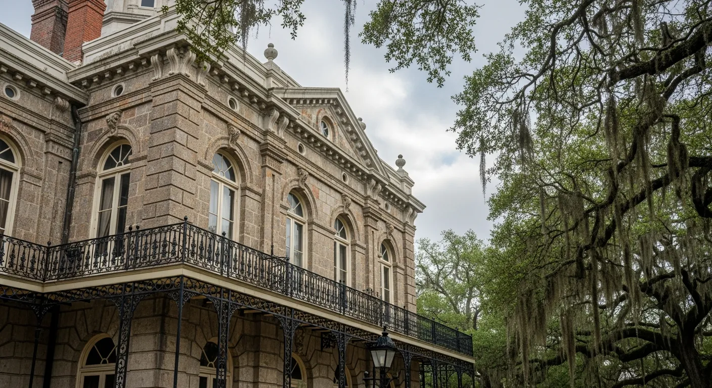 Historic courthouse serving as the divorce filing venue in St. Martin Parish, Louisiana