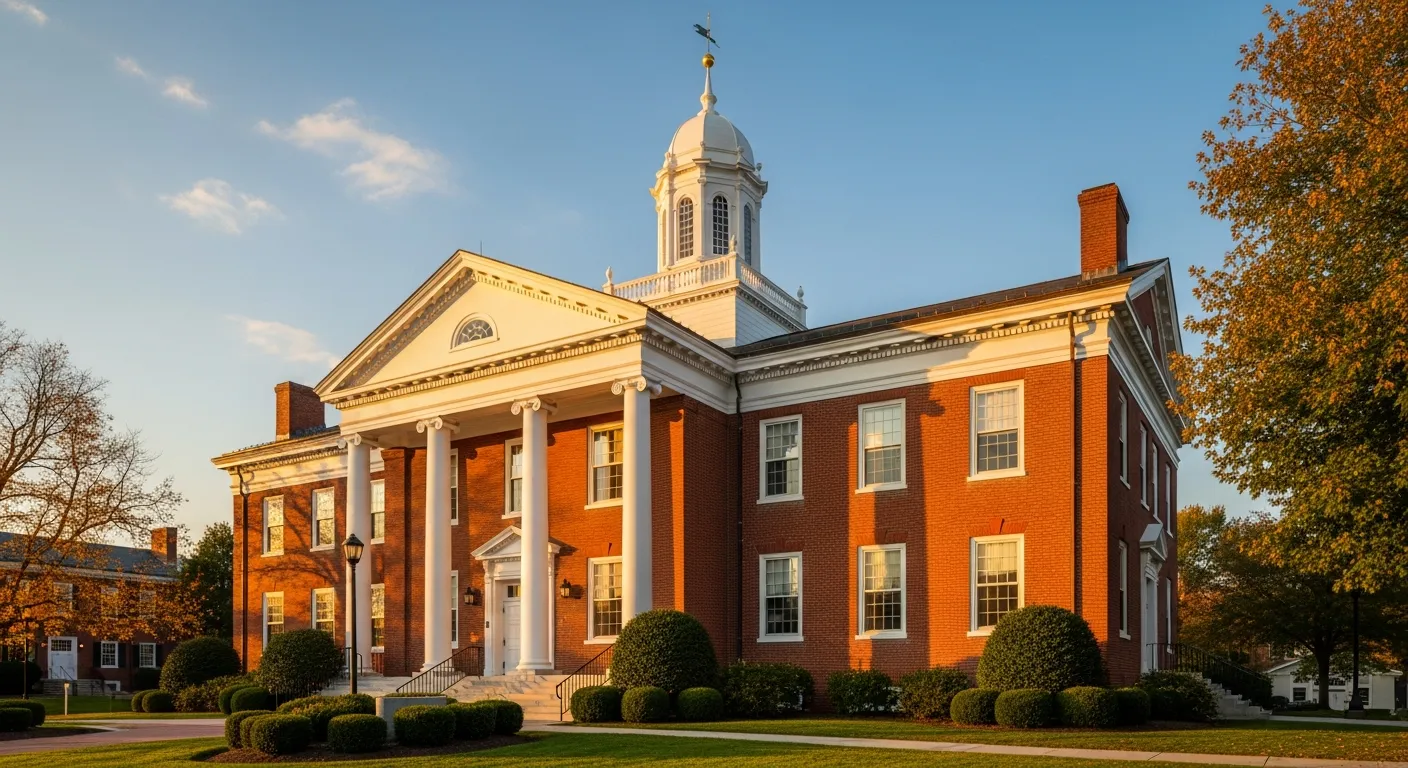 County courthouse where court documents are filed in Franklin County, Massachusetts