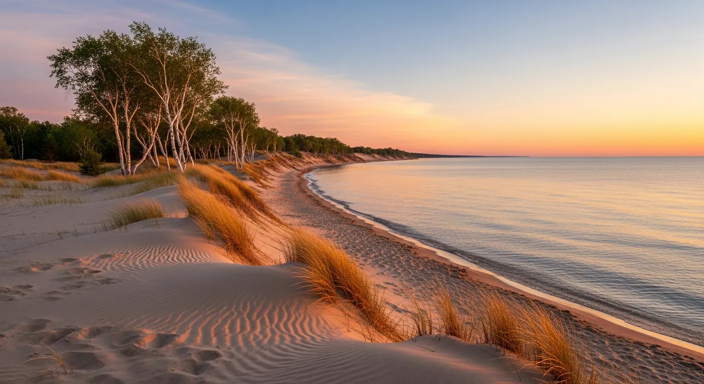 Peaceful scene representing closure and resolution in Berrien County, Michigan