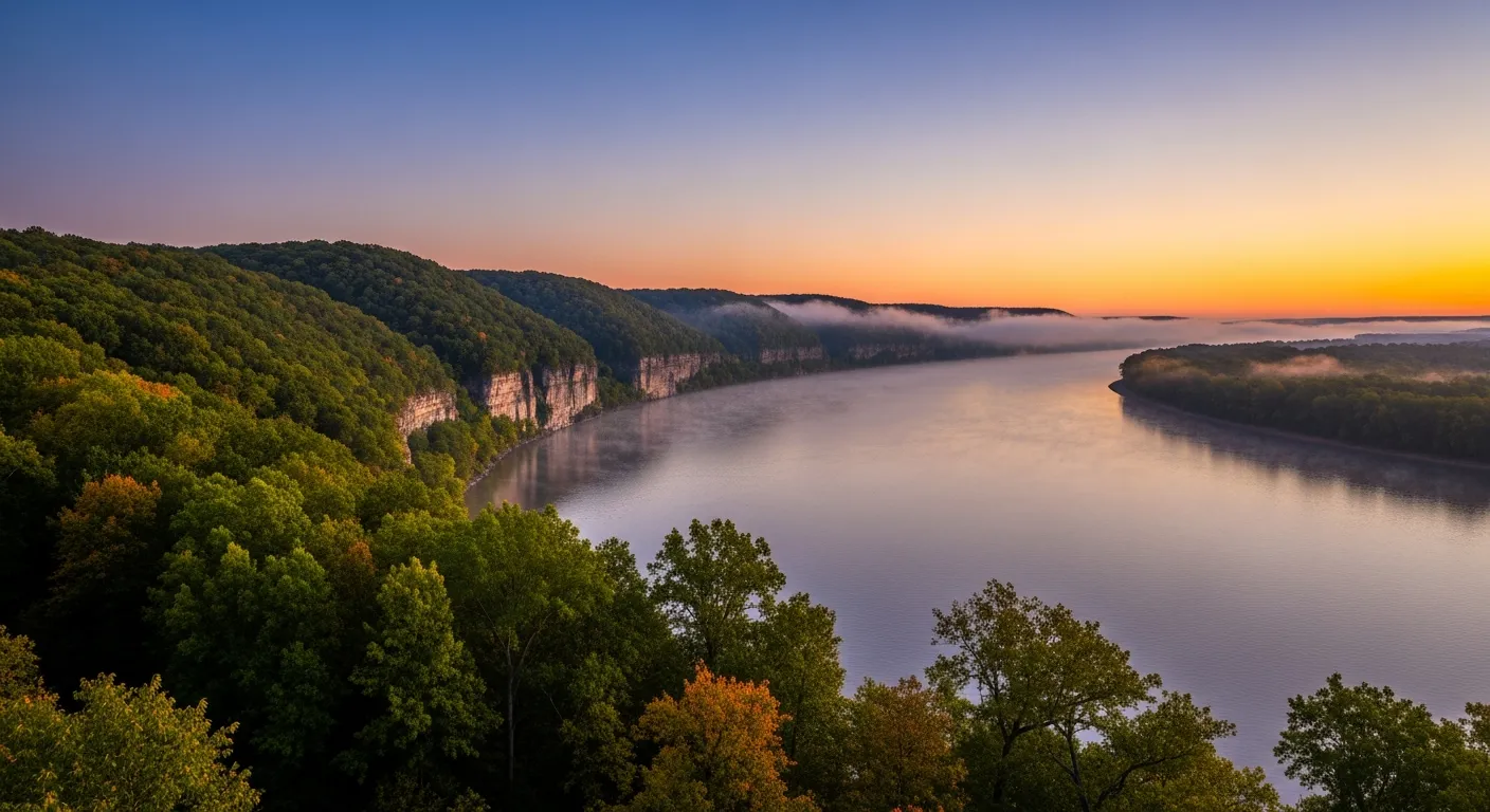 Peaceful scene representing a new chapter ahead in Alcorn County, Mississippi