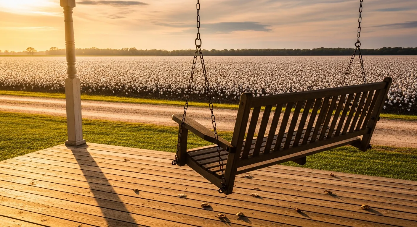 Quiet moment of contemplation and reflection in Amite County, Mississippi