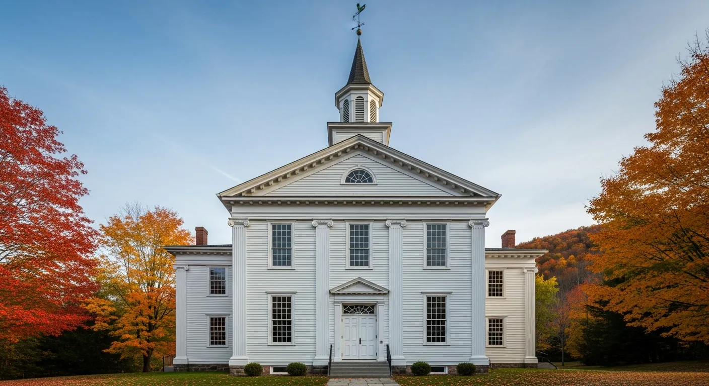 Historic courthouse where filing fees are collected in Hillsborough County, New Hampshire