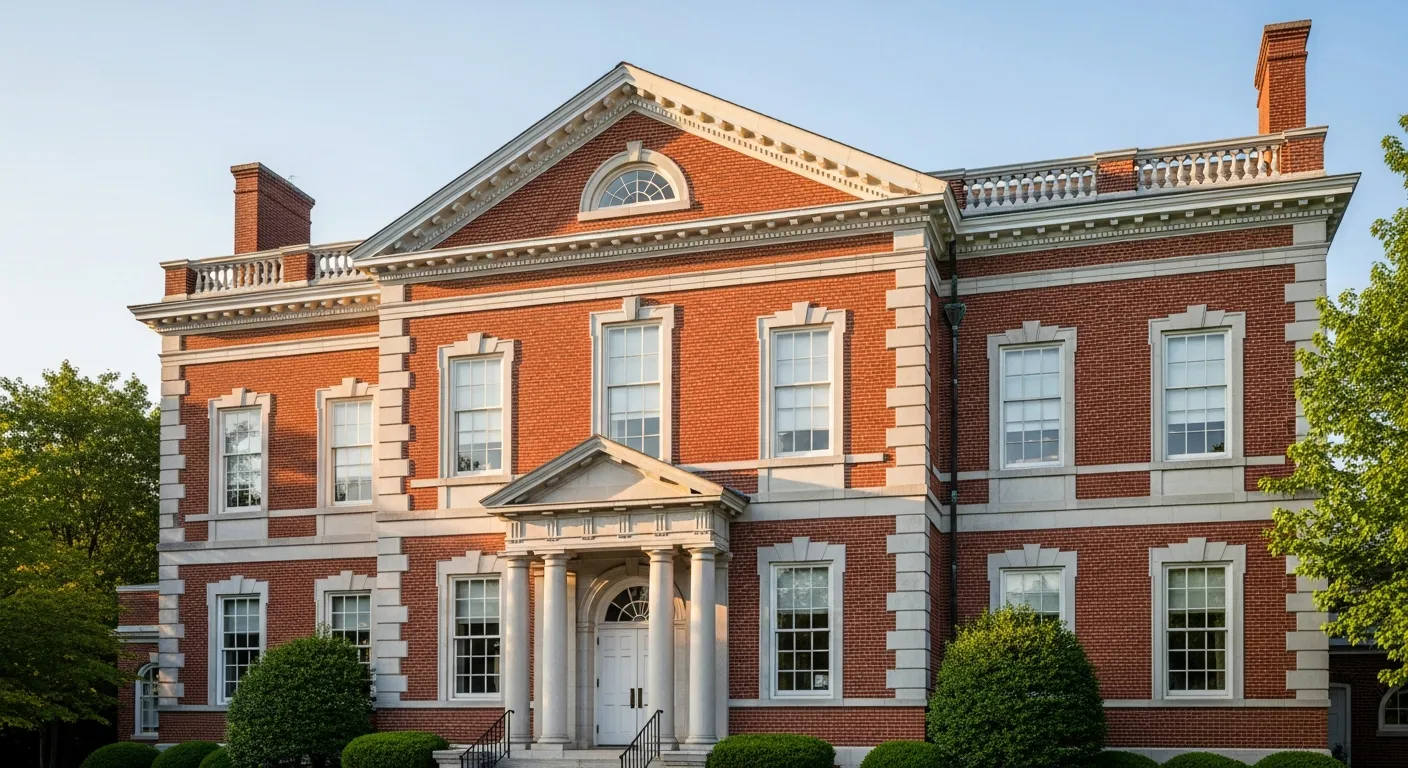 Historic courthouse where filing fees are collected in Camden County, New Jersey
