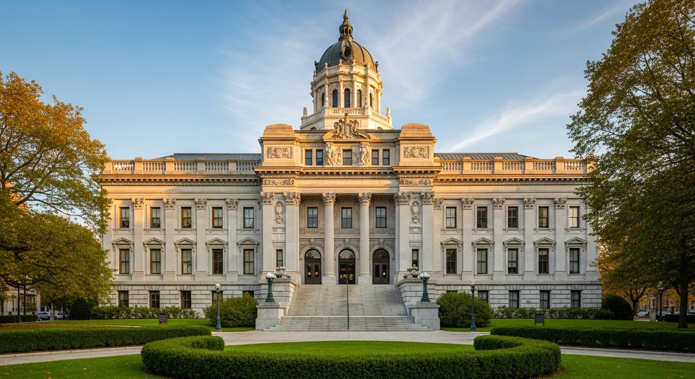 County courthouse where divorce filings are processed in Bronx County, New York