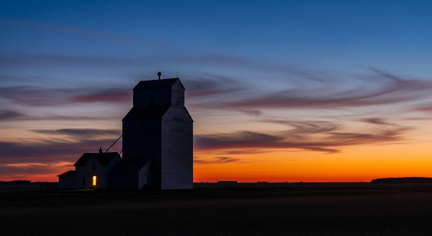 Quiet moment of contemplation and reflection in Cass County, North Dakota