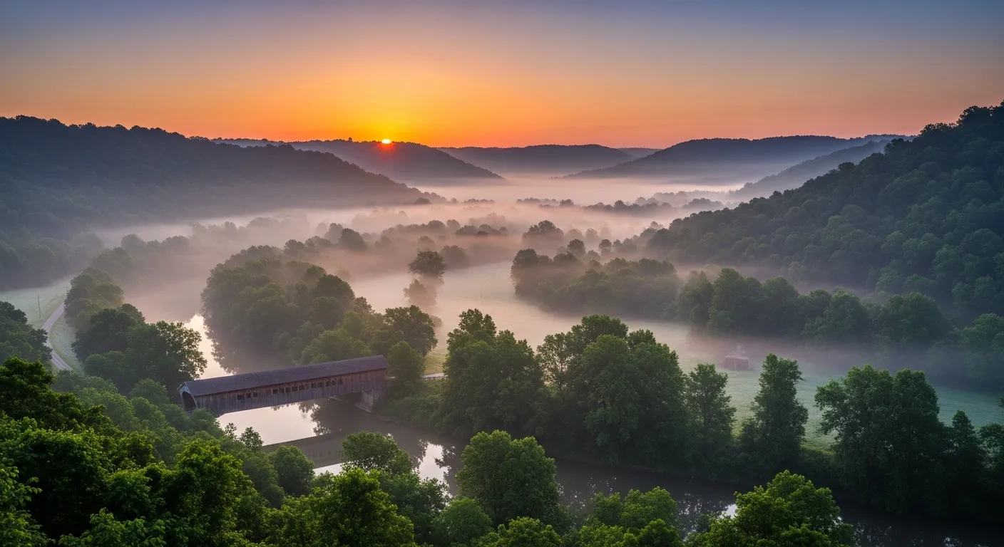 Peaceful scene representing a new chapter ahead in Clinton County, Ohio