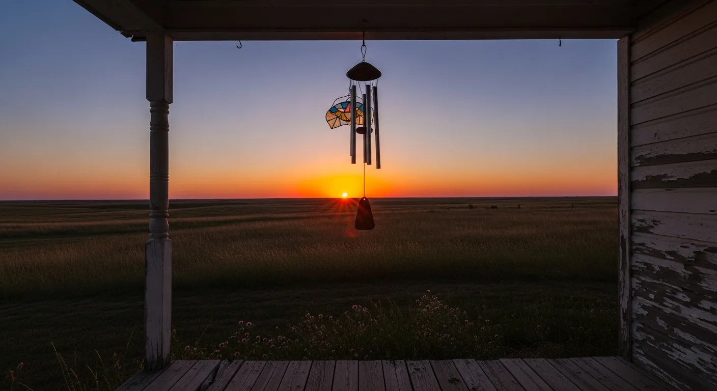Quiet moment of contemplation and reflection in Stephens County, Oklahoma