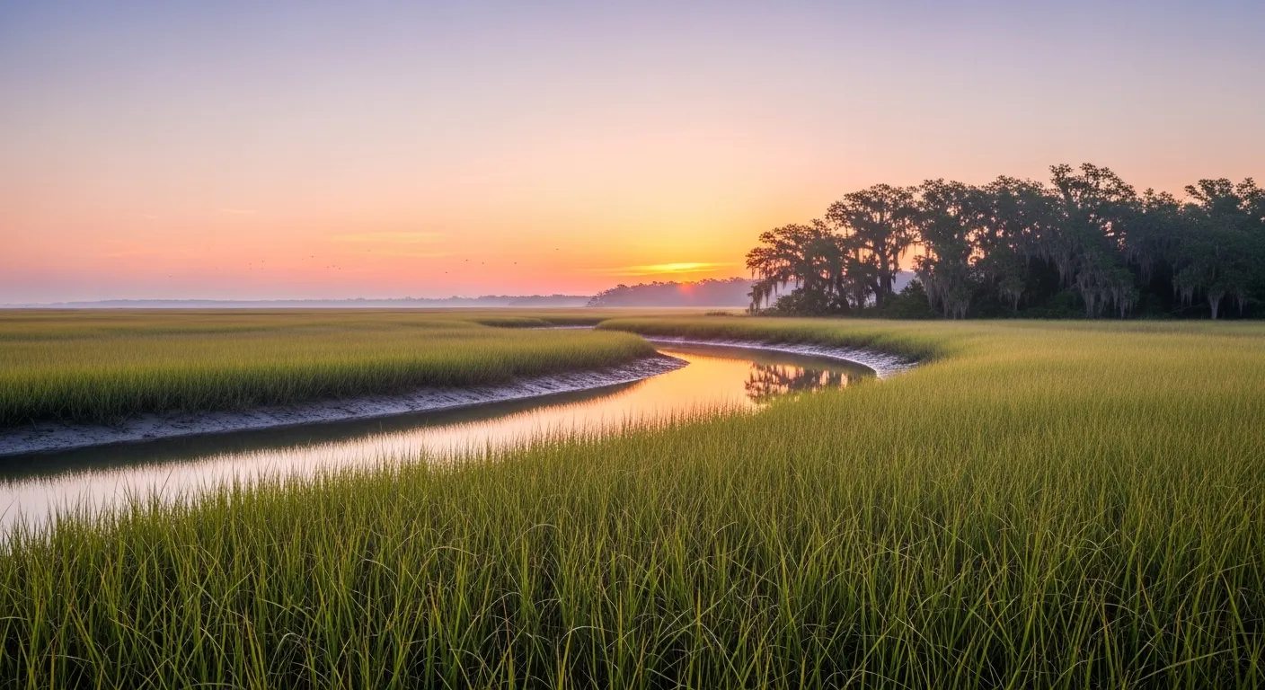 Peaceful scene representing a new chapter ahead in Berkeley County, South Carolina