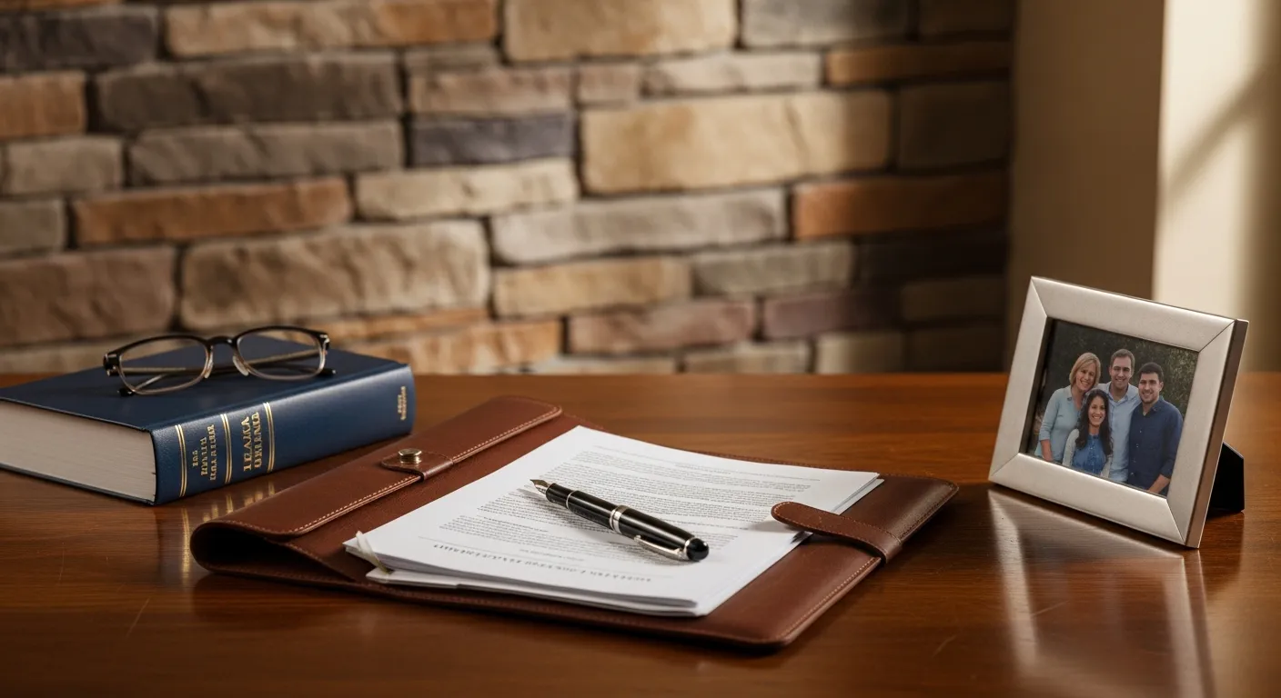 Legal documents prepared for court filing in Gregory County, South Dakota