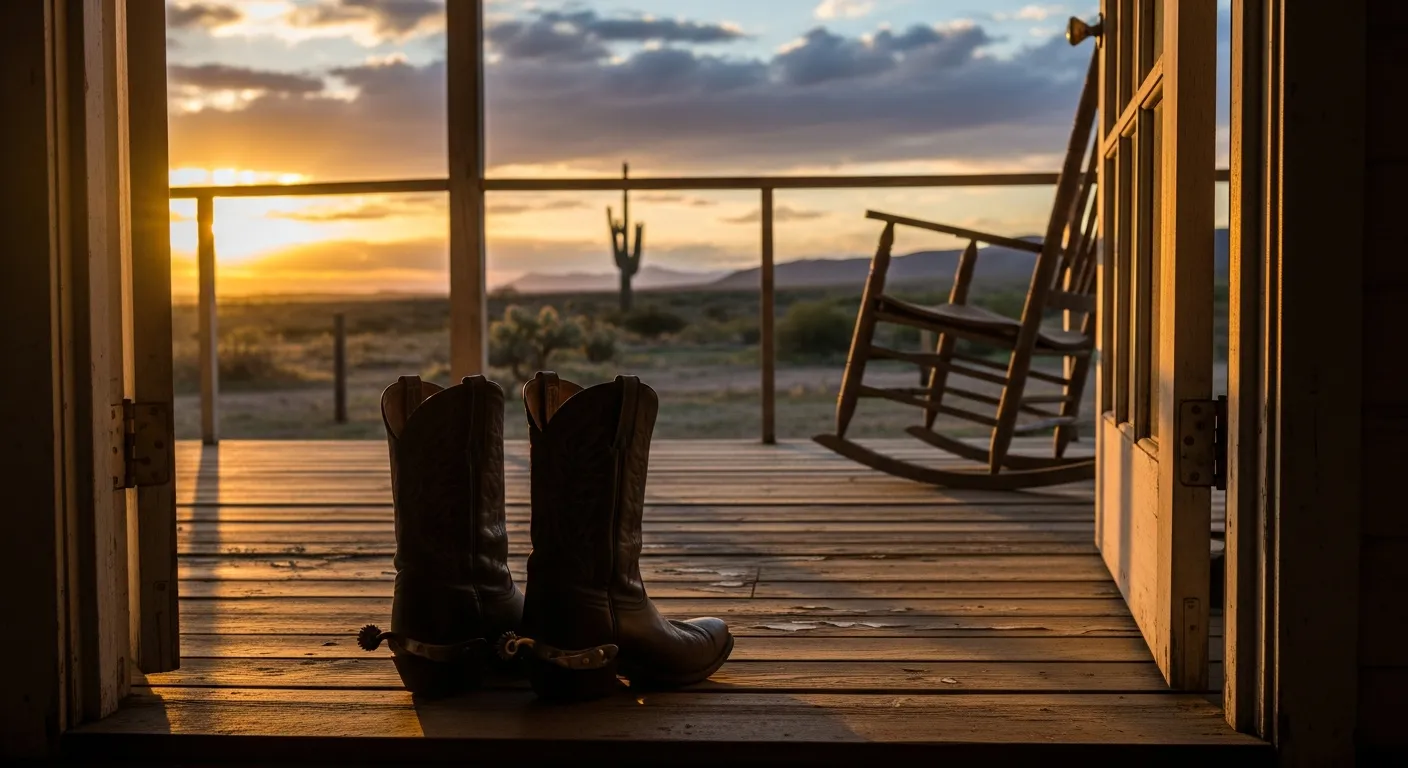 Quiet moment of contemplation and reflection in Webb County, Texas