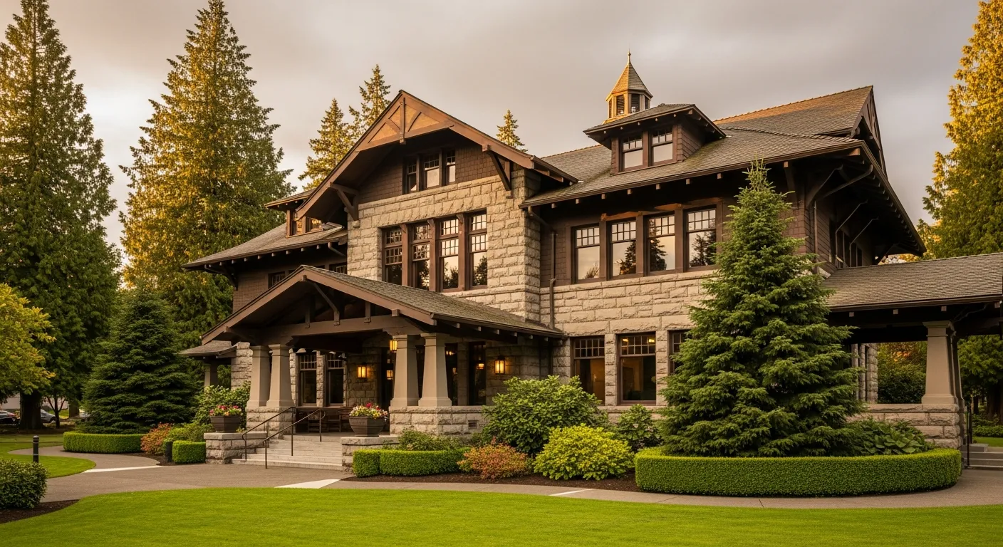 County courthouse where divorce filings are processed in Chelan County, Washington