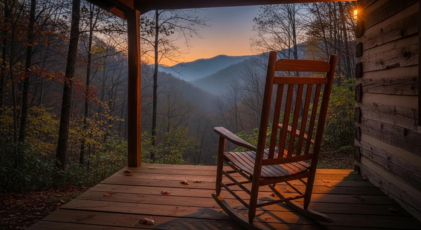 Quiet moment of contemplation and reflection in Harrison County, West Virginia