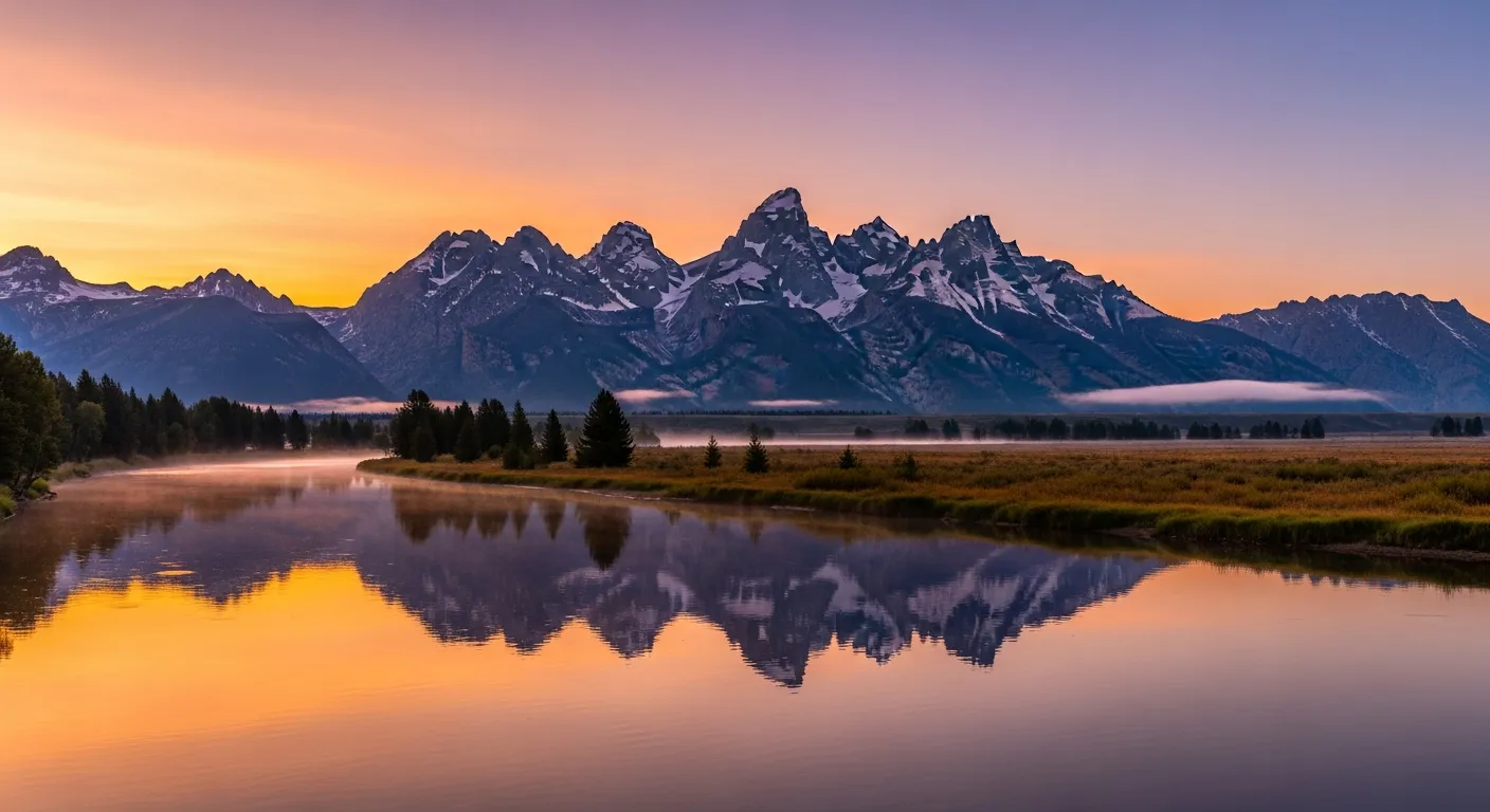 Peaceful scene representing a new chapter ahead in Uinta County, Wyoming